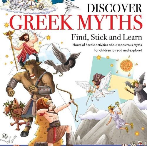 Sticker Book - Discover Greek Myths