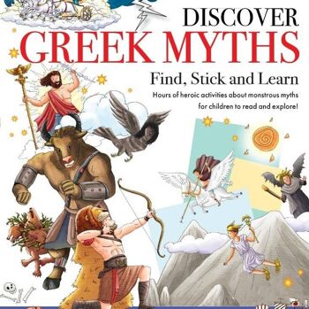 Livre d'autocollants - Découvrez les mythes grecs 1