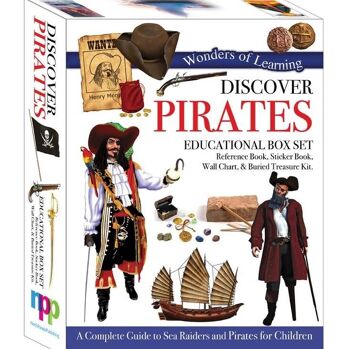 Coffret Merveilles de l'apprentissage - Livre de découverte des pirates 1