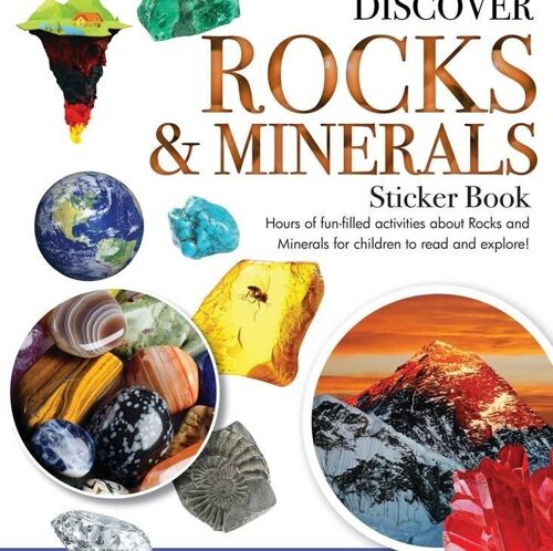 Sticker Book - Discover Rocks and Minerals