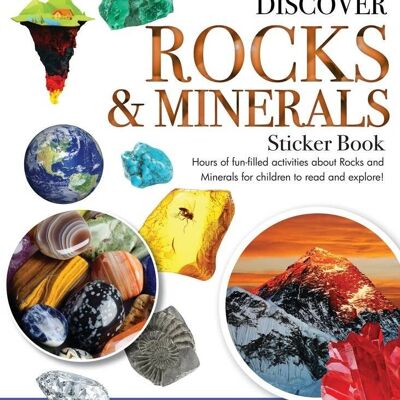 Sticker Book - Discover Rocks and Minerals