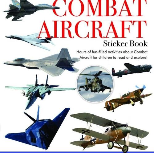 Sticker Book - Discover Combat Aircraft