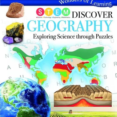 Discover Geography Word Searches Book