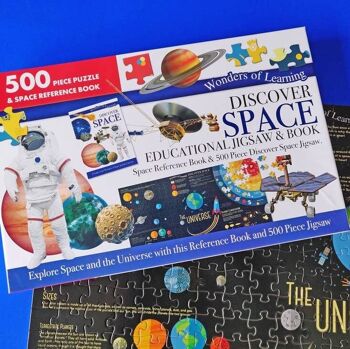 Découvrez l'ensemble puzzle et livre Space 1