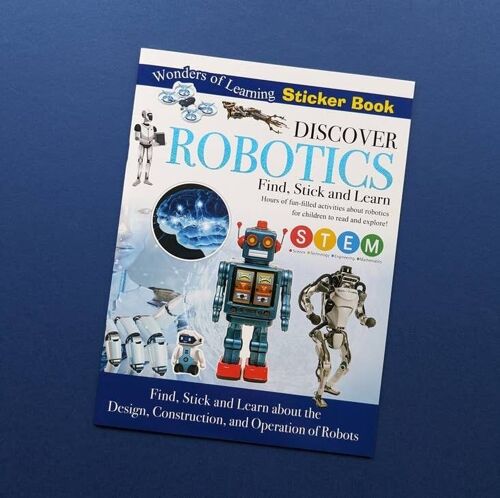 Sticker Book - Discover Robotics
