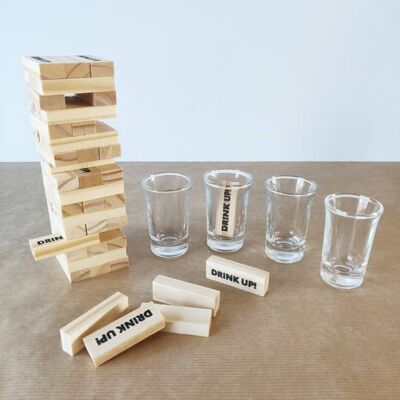 Drink Up Tumble Tower - Gentleman's Emporium