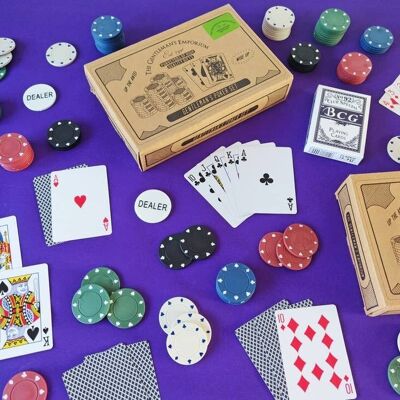 100 Chip Poker Set - Gentleman's Emporium
