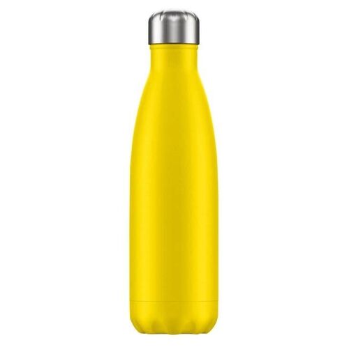 Large 1 Litre Water Bottle - Yellow