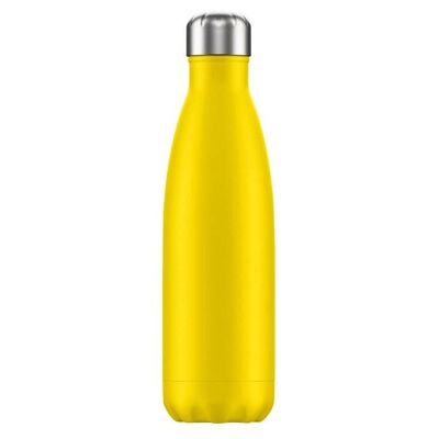 Large 1 Litre Water Bottle - Yellow
