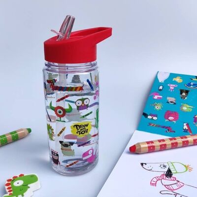 Children's Water Bottle - Draw With Rob