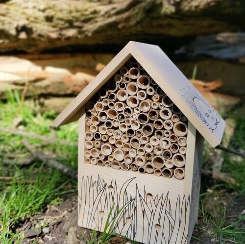 Paint Your Own Bug Hotel - Very Hungry Caterpillar