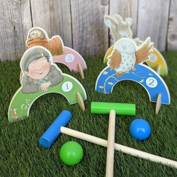 Percy le gardien du parc Croquet pour enfants 2