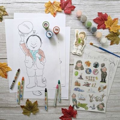 Percy the Park Keeper Art Activity Tube