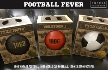 Ballon de football de style vintage 1863 2