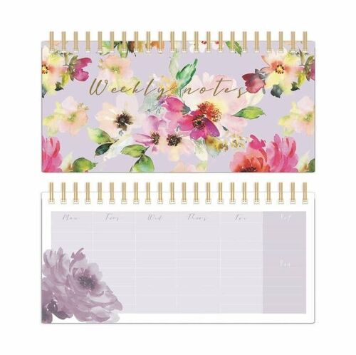 Weekly Planner - Lilac Bloom 'Weekly Notes'