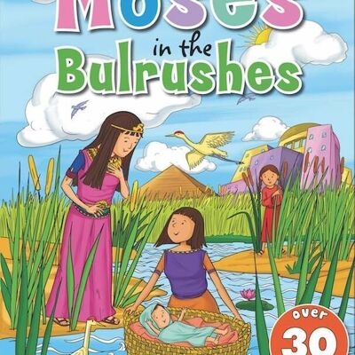 Moses in the Bulrushes - Bible Sticker Book