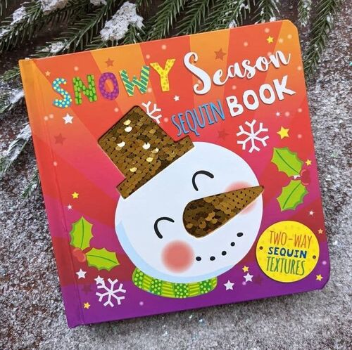 Snowy Season Sequin Book