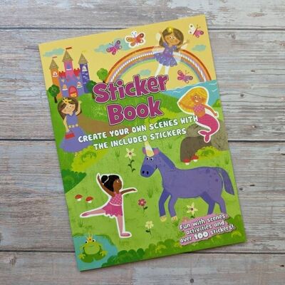 Girls - Create the Scene Sticker Book