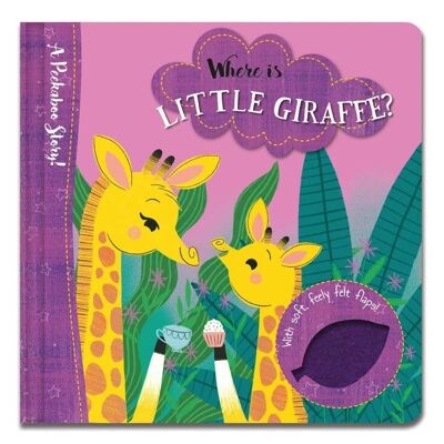 A Peekaboo Story! Where is Little Giraffe? Book