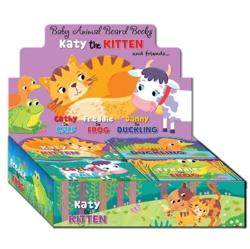 Katy the Kitten - Shaped Animal Book