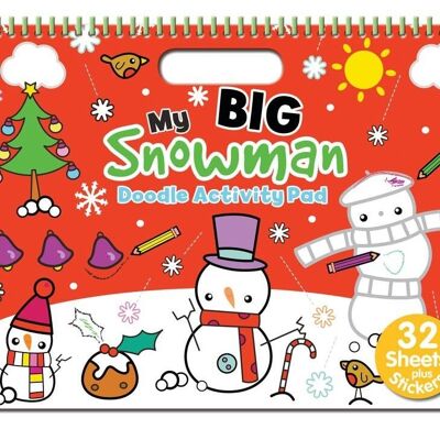 My Big Snowman Doodle Activity Pad