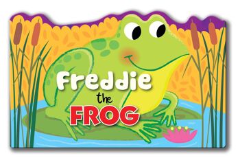 Freddie la grenouille - Livre d'animaux en forme 2