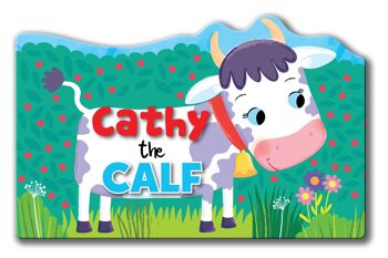 Cathy le veau - Livre d'animaux en forme 2