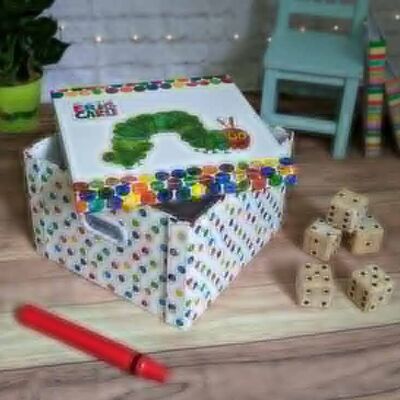 The Very Hungry Caterpillar Collapsible Kids Toy Storage Box