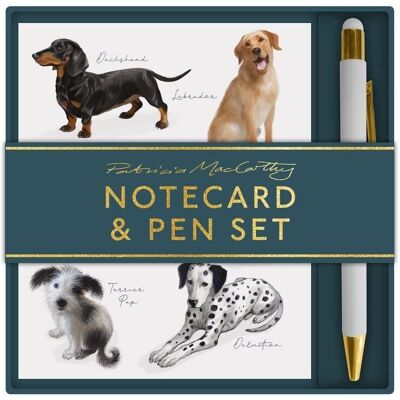 Notecard & Pen Set - Dogs