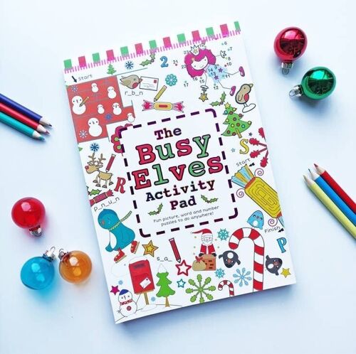 The Busy Elves Activity Pad