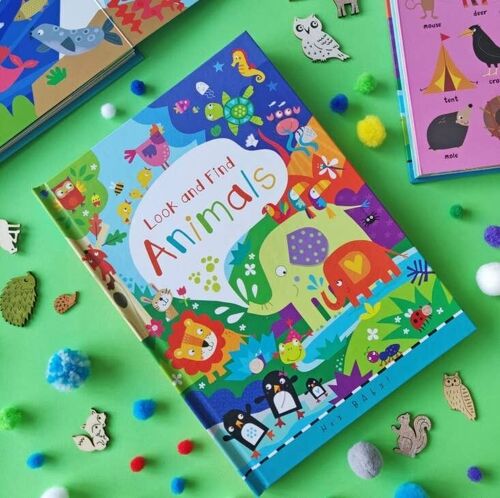 Look and Find Animals Book