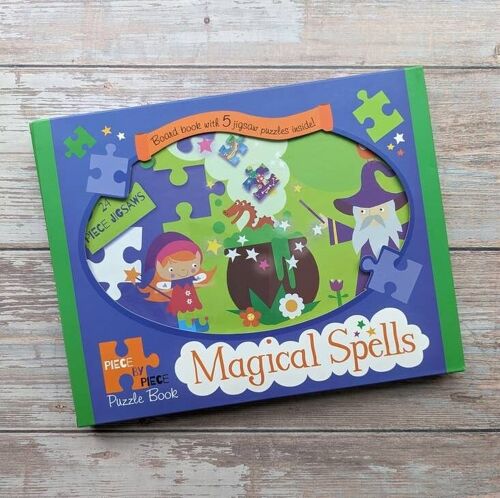 Magical Spells - Piece by Piece Puzzle Book