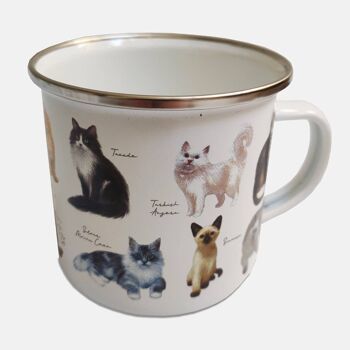 Tasse Émaillée - Chats 2