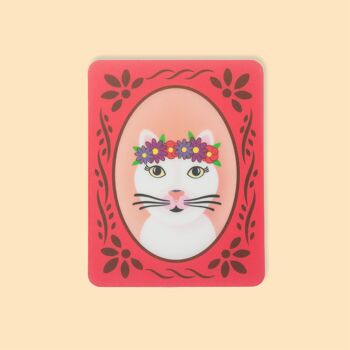 STICKER - Cat - Recyled PET material 1