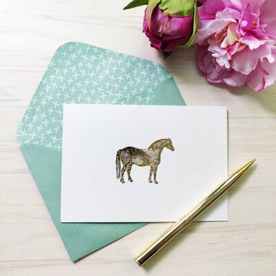 Henrietta Press Notecard Set - Horse