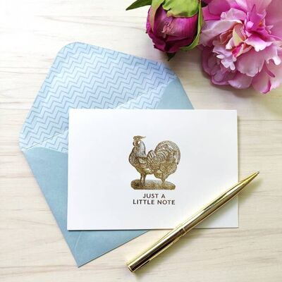 Henrietta Press Notecard Set - Chicken