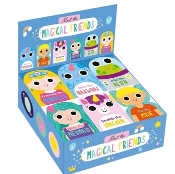 Rencontrez les mini-livres cartonnés Magical Friends