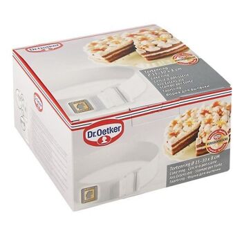 Cercle de pâtisserie en plastique réglable de 15 à 30 cm Dr. Oetker Baker Edition 4