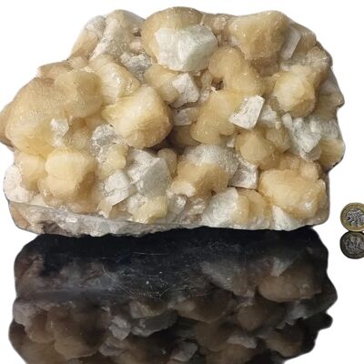 Apofillite/stilbite di cristallo di zeolite di grandi dimensioni - 7