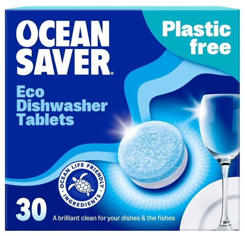 ***NEW & IMPROVED*** OceanSaver Eco Dishwasher Tabs 30 10pk