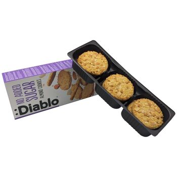 Diablo Biscuits aux Amandes Sans Sucre Ajouté 145g x 12 2
