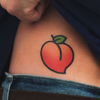 Peach Tattoo (Pack of 2)
