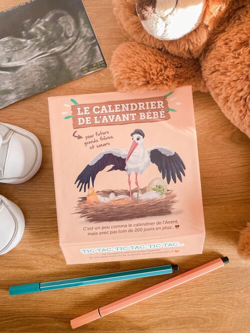 Calendrier de l’Avant Bébé – Pour futurs grands frères et grandes sœurs