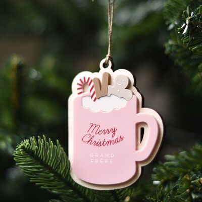Christmas Ornament Pink Mug
