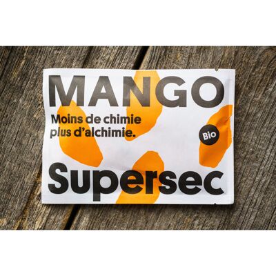 Getrocknete Bio-Mangos im Taschenformat