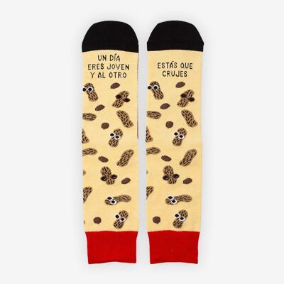Socken "Heute bist du jung, am nächsten bist du am Durchdrehen"