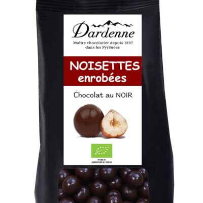 HAZELNUTS dark chocolate 130g
