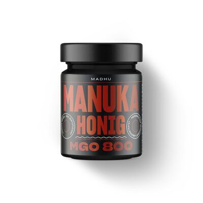 MADHU Manuka Honey MGO800