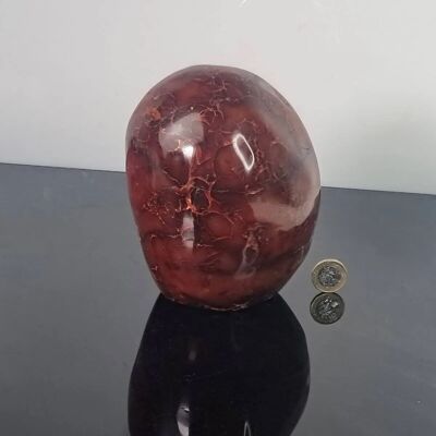 Extra large Carnelian Crystal Freeform - 5