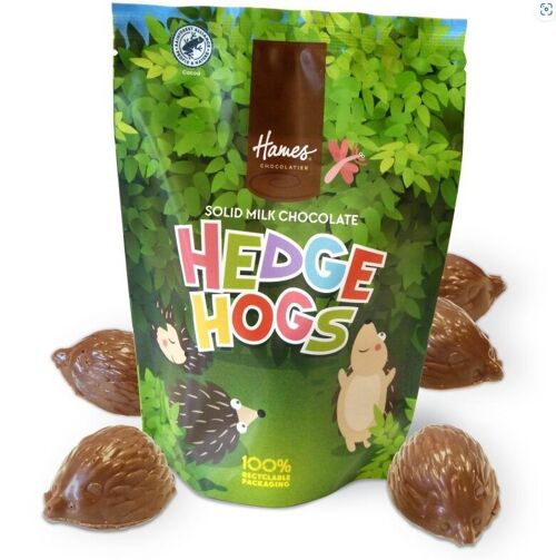 Hames Solid Milk Chocolate Shaped Hedgehogs